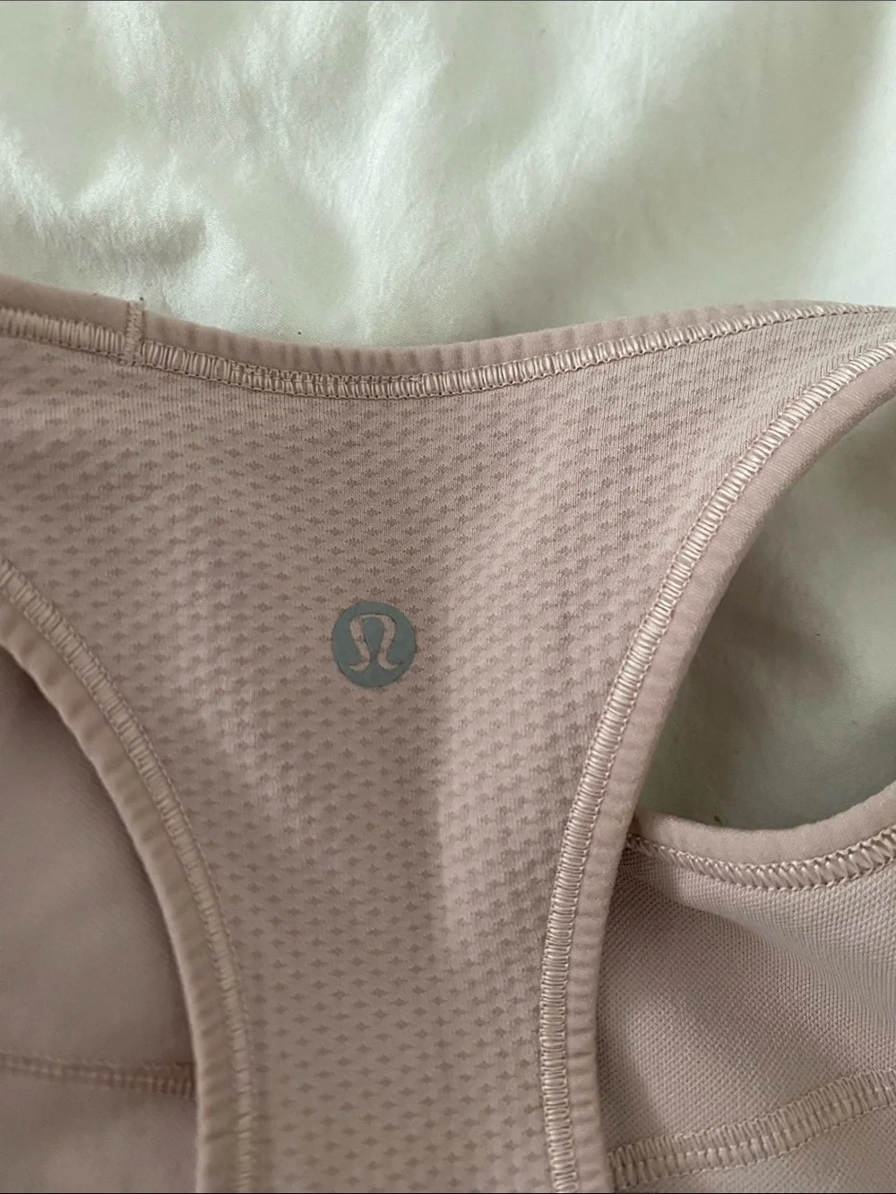 Lululemon Seamless High-Neck Sports Bralette - Dusty Mauve